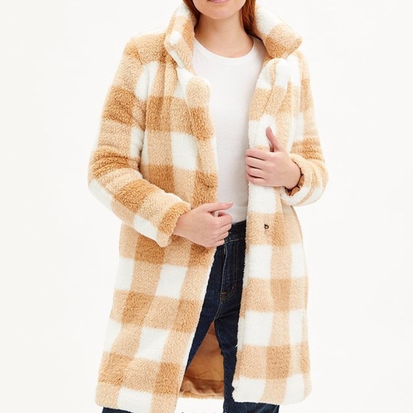 Steve Madden Sherpa Coat! Plaid! Size M, L, 3X! NWT! - Picture 8 of 12